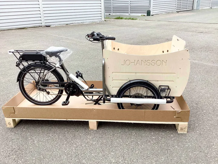 Johansson Fiete Vario Box Lastenrad / E-Bike Brose Drive C, Enviolo Nabenschaltung